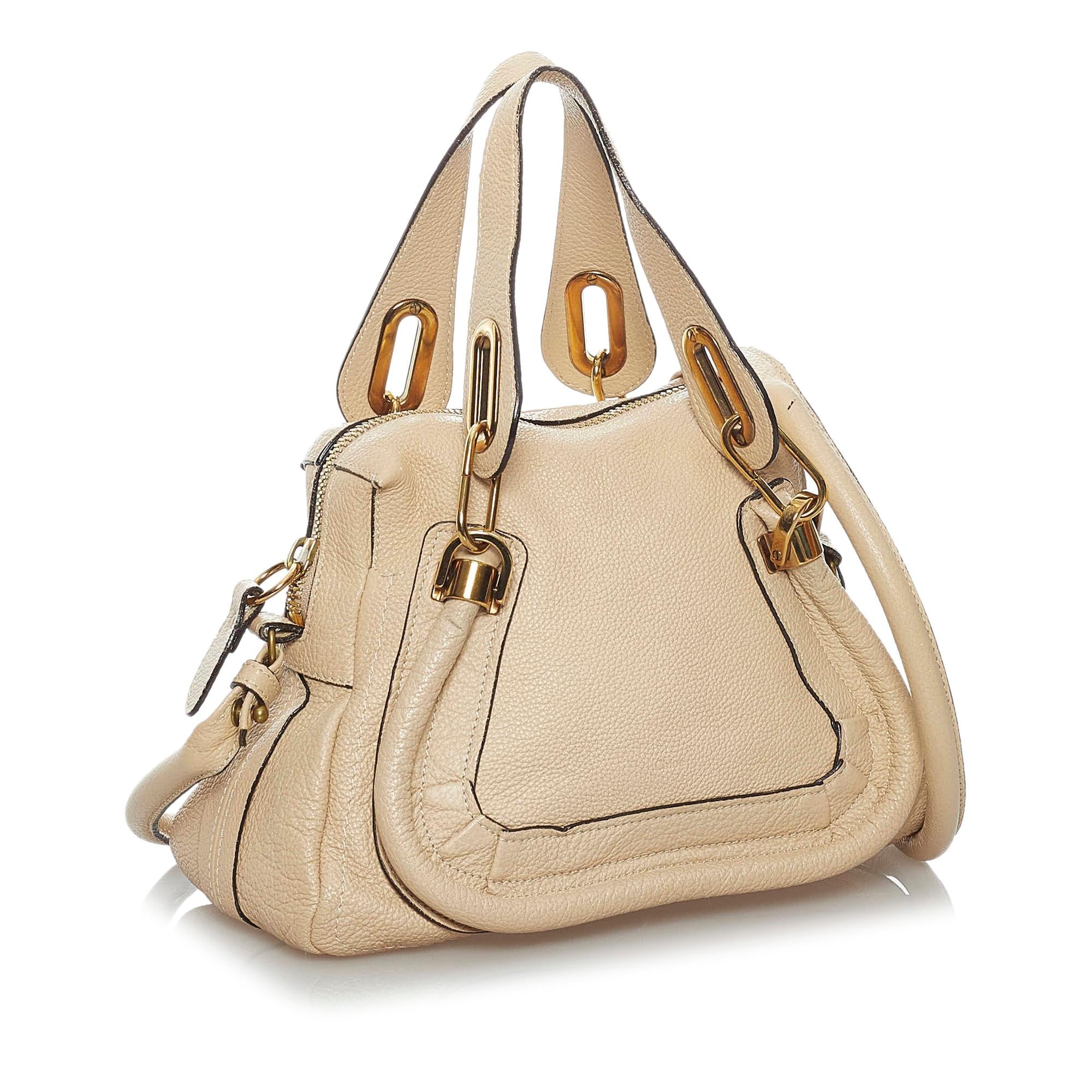 Chloe Paraty Leather Satchel (SHG-29488)