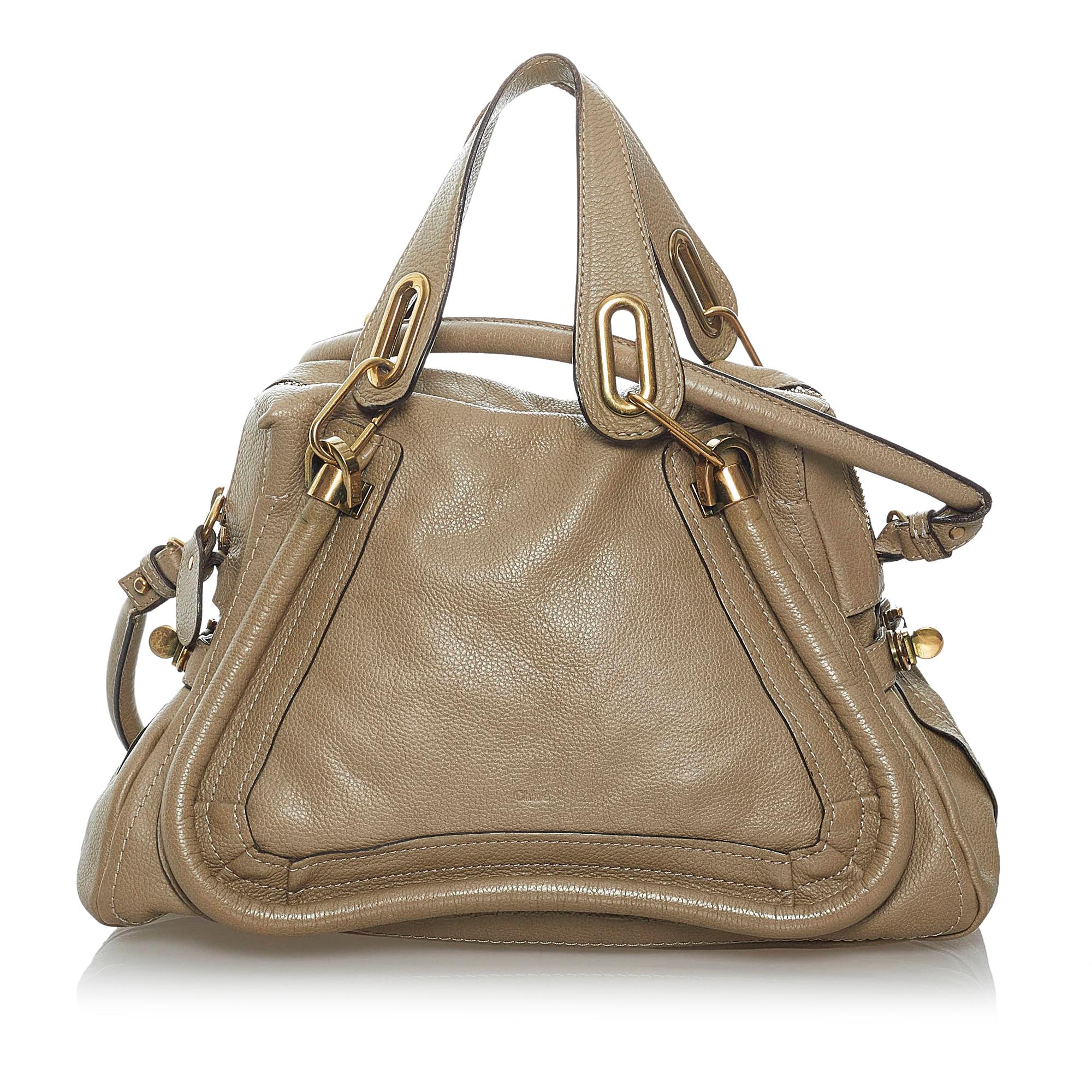Chloe Paraty Leather Satchel (SHG-29650)