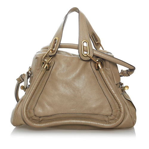 Chloe Paraty Leather Satchel (SHG-29650)