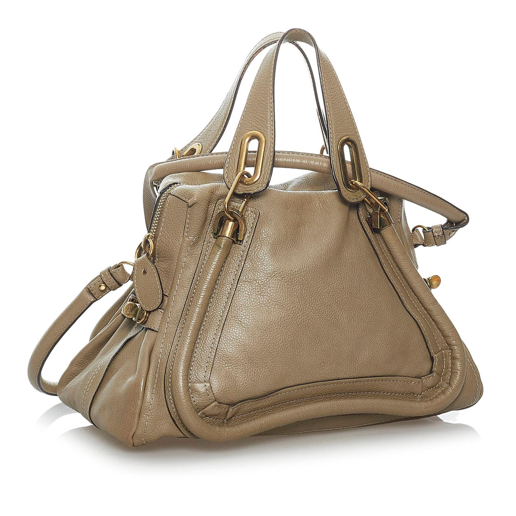Chloe Paraty Leather Satchel (SHG-29650)