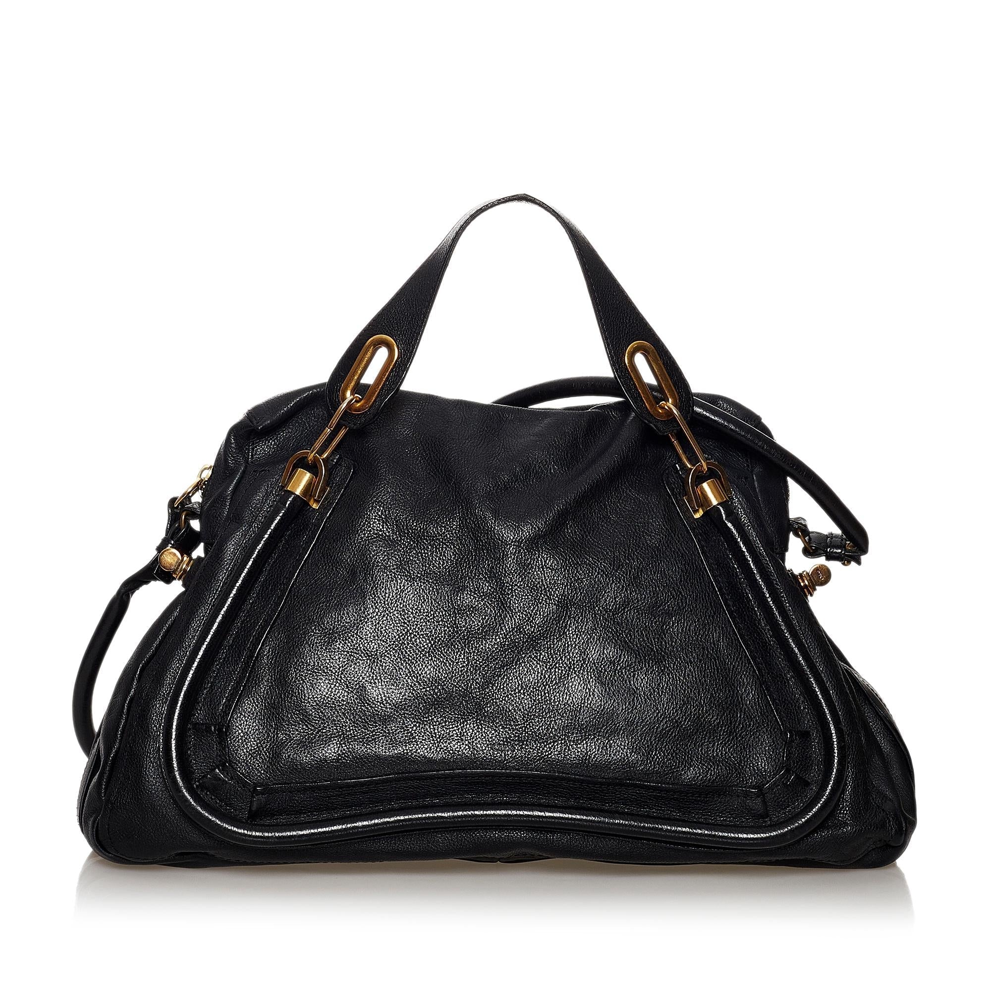 Chloe Paraty Leather Satchel (SHG-29858)