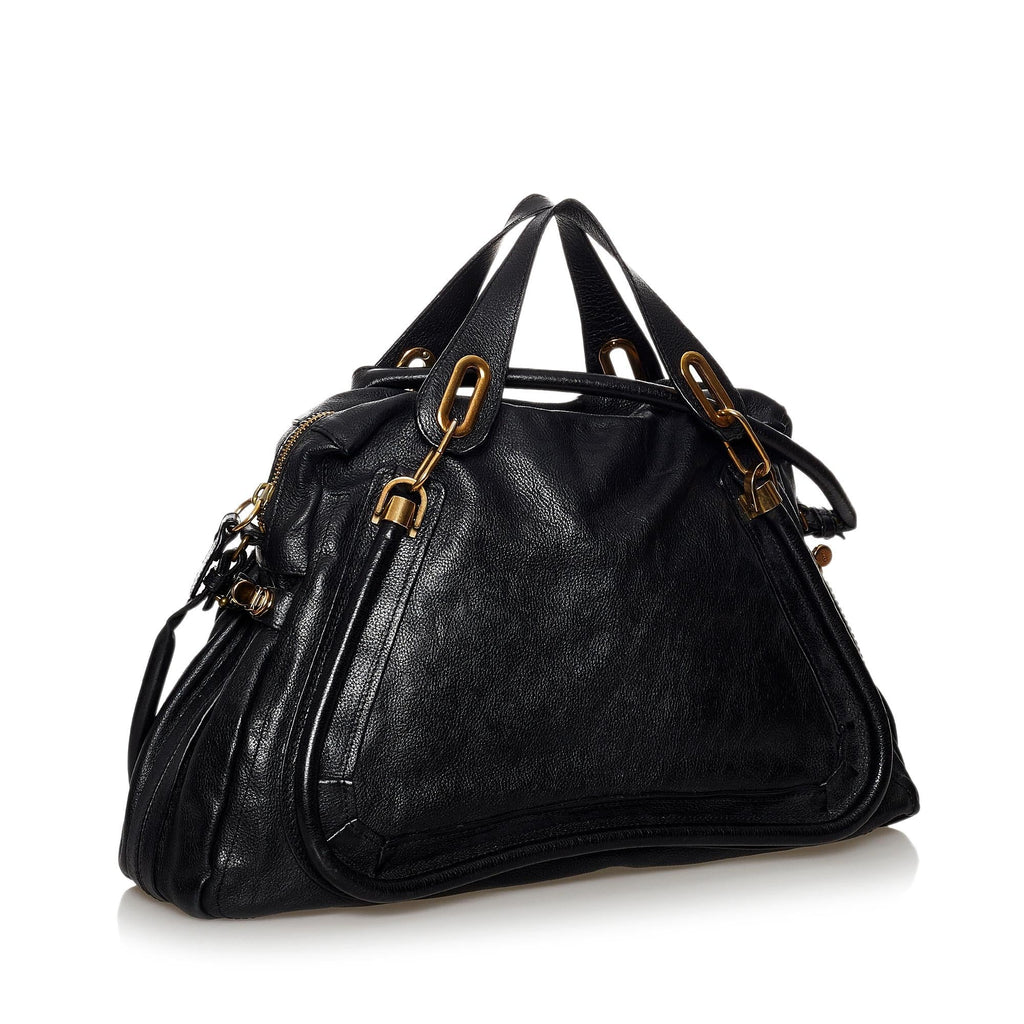Chloe Paraty Leather Satchel (SHG-29858)