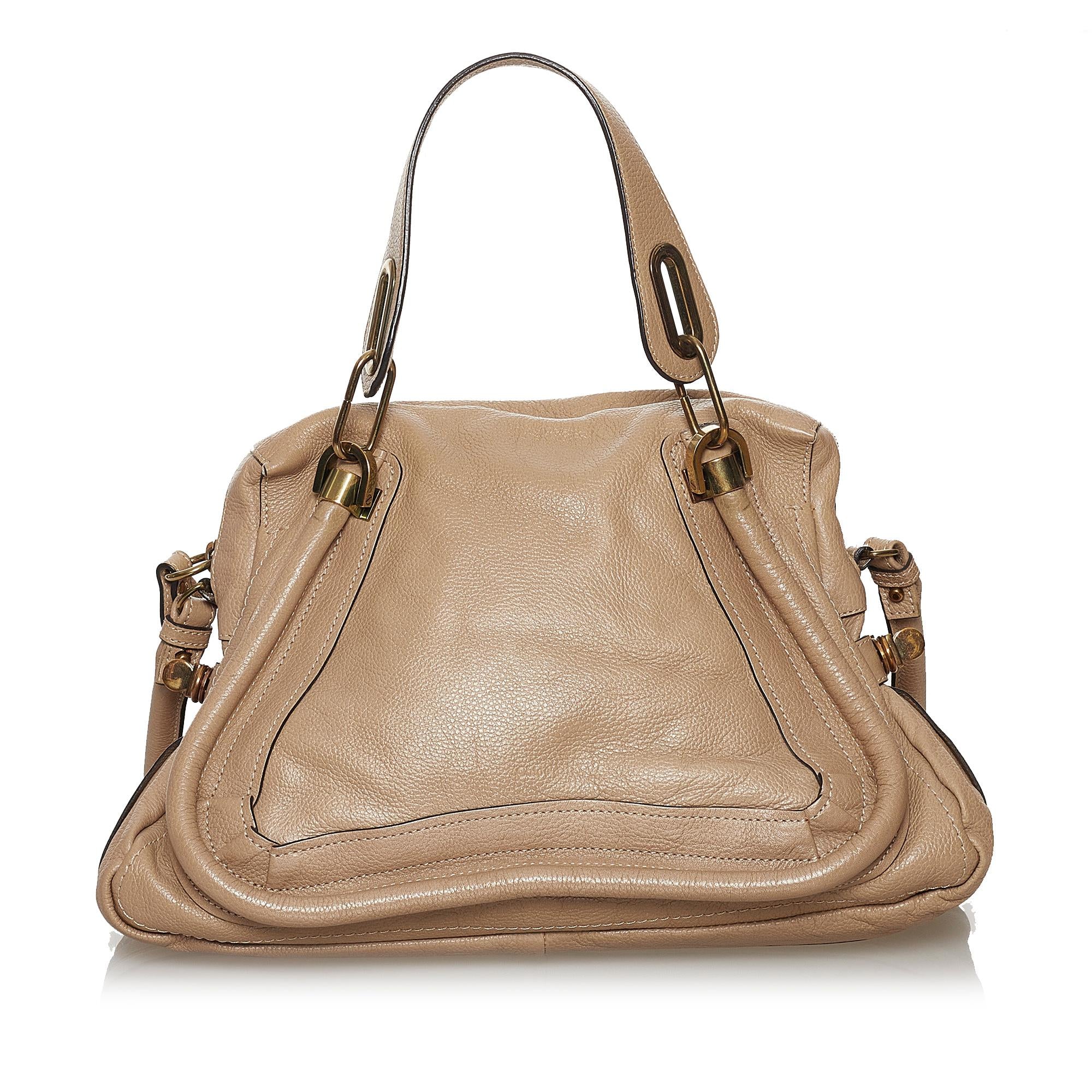 Chloe Paraty Leather Satchel (SHG-30474)