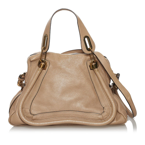 Chloe Paraty Leather Satchel (SHG-30474)