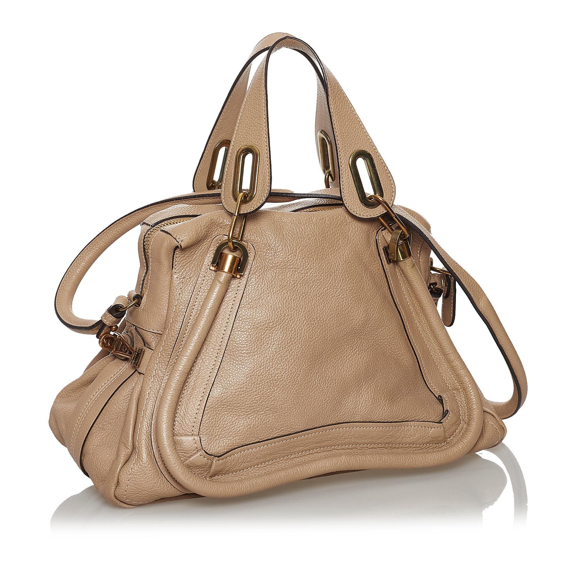 Chloe Paraty Leather Satchel (SHG-30474)