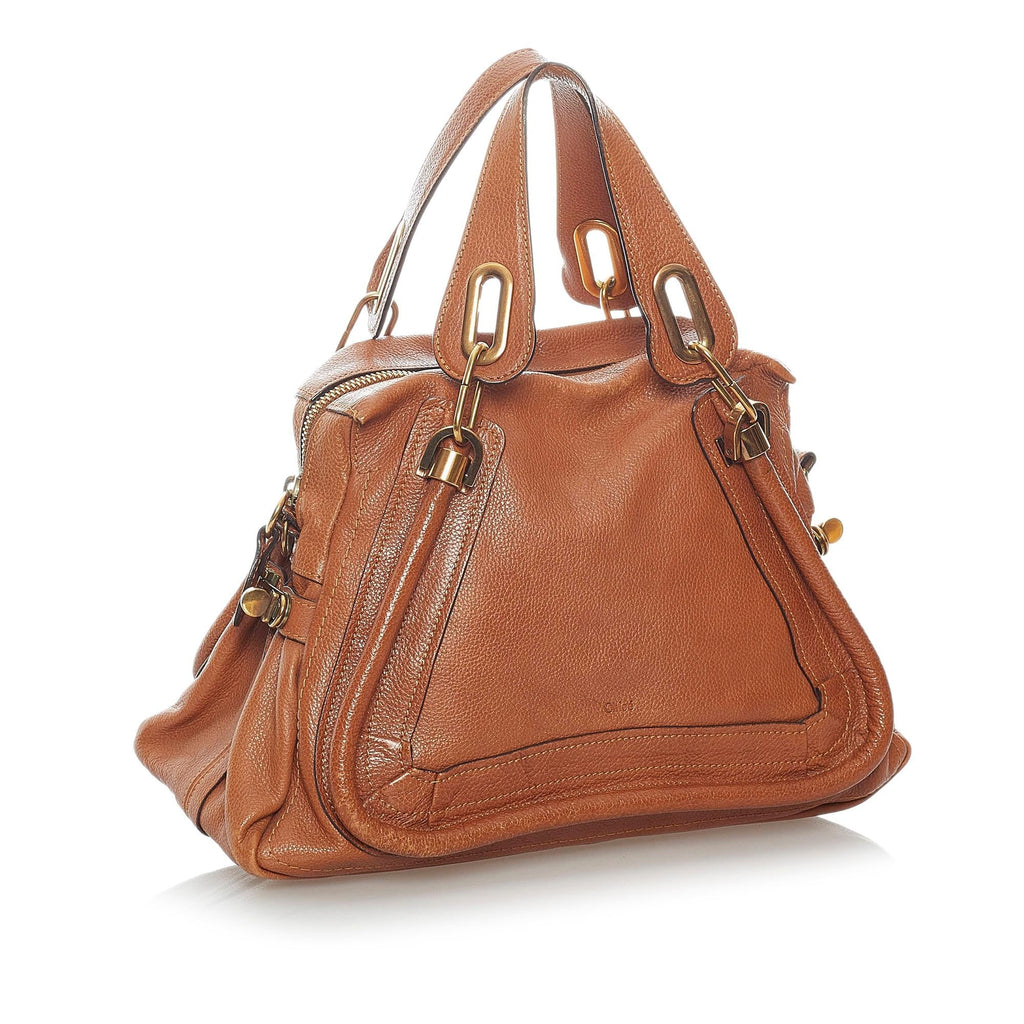 Chloe Paraty Leather Satchel (SHG-31340)
