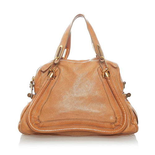 Chloe Paraty Leather Satchel (SHG-33159)