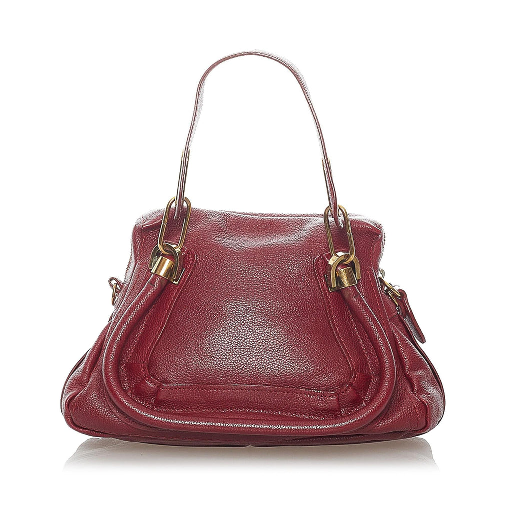 Chloe Paraty Leather Satchel (SHG-33905)