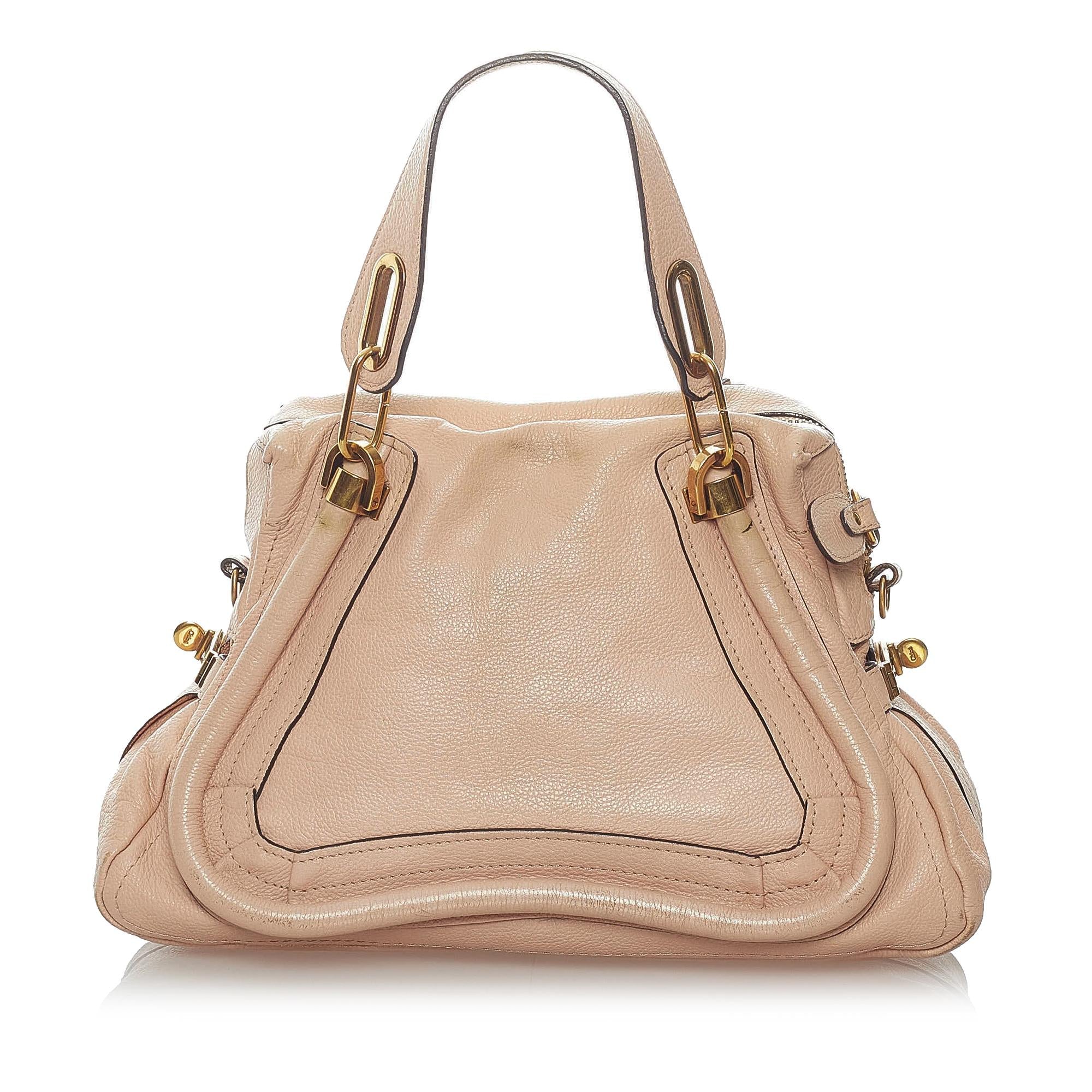 Chloe Paraty Leather Satchel (SHG-33927)