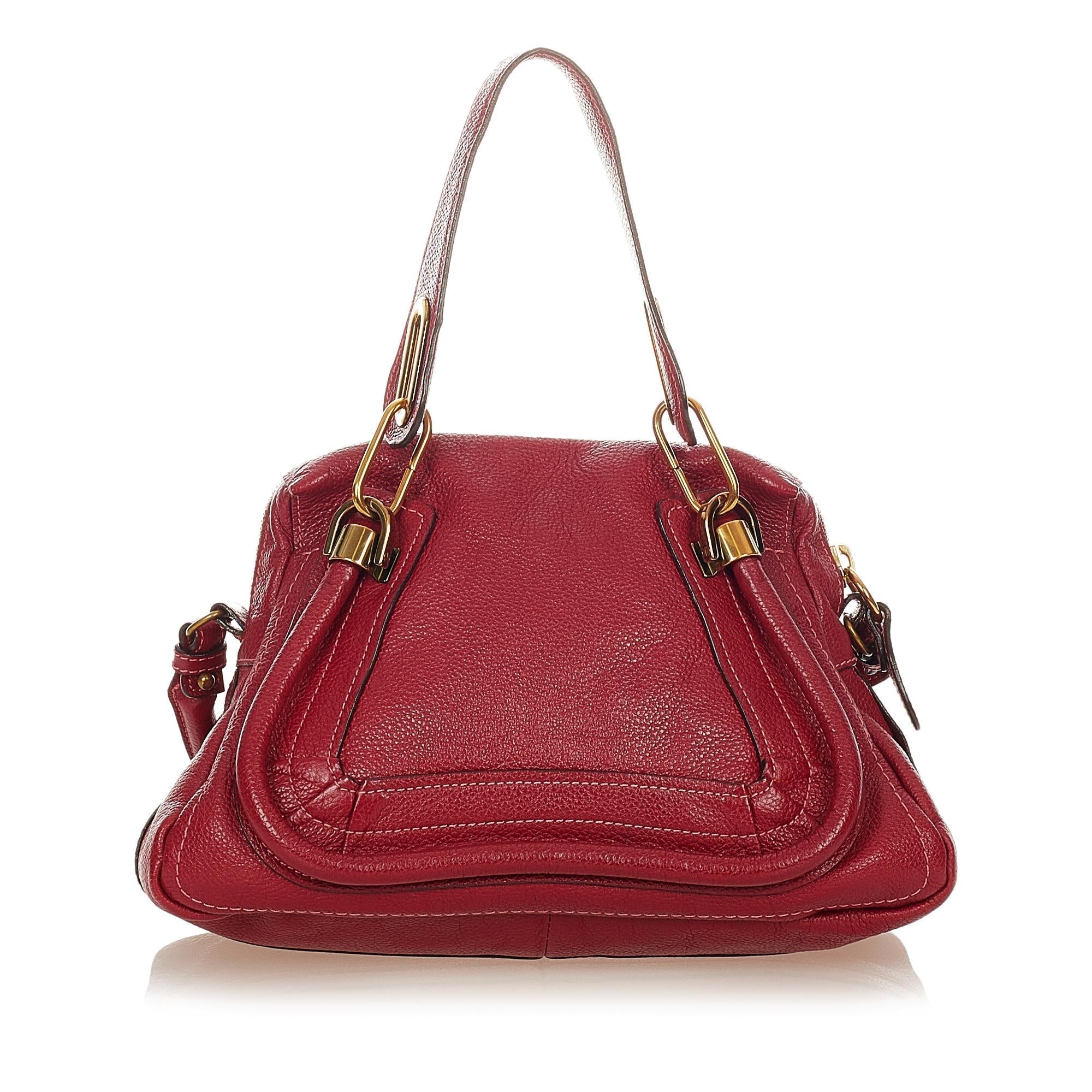 Chloe Paraty Leather Satchel (SHG-34001)