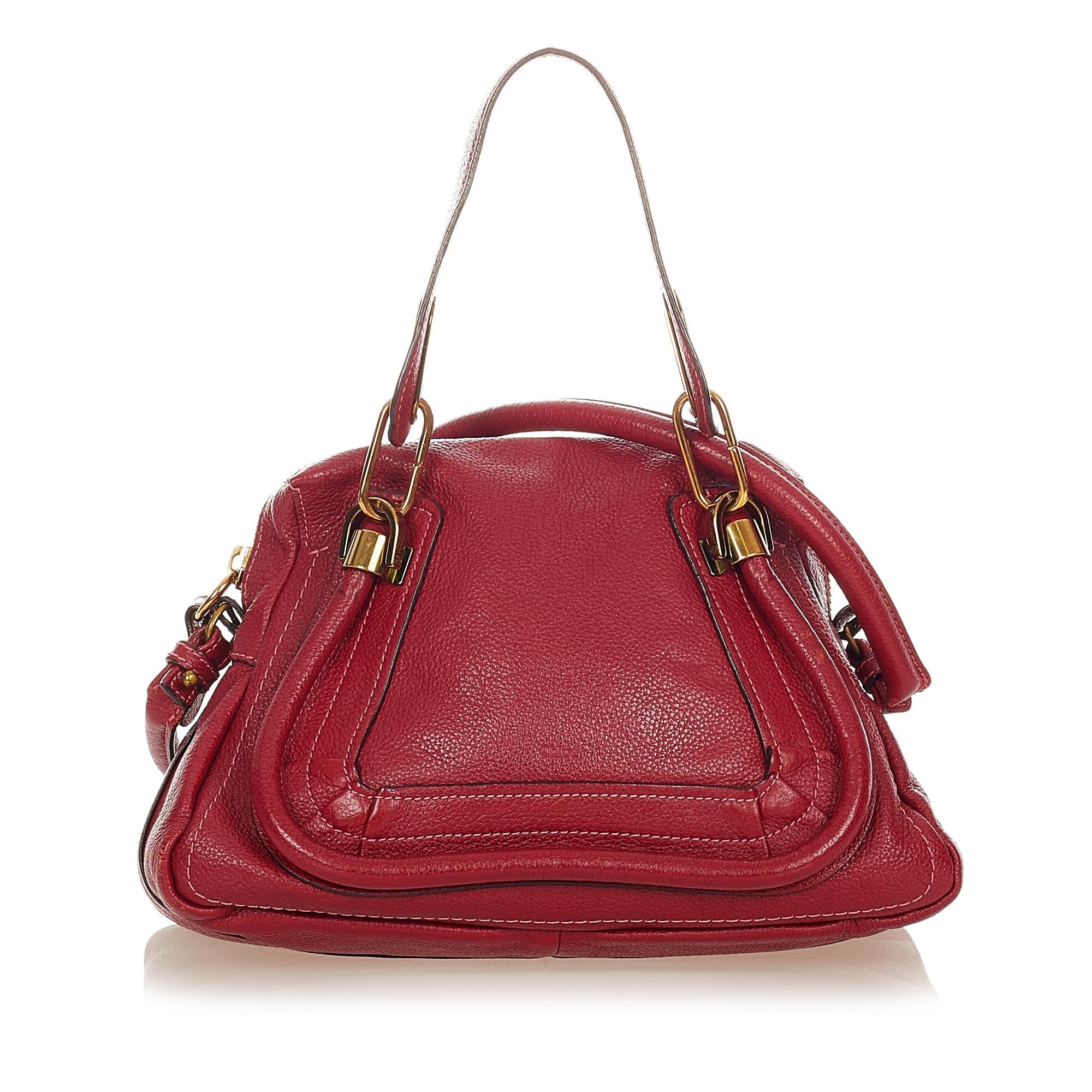 Chloe Paraty Leather Satchel (SHG-34001)