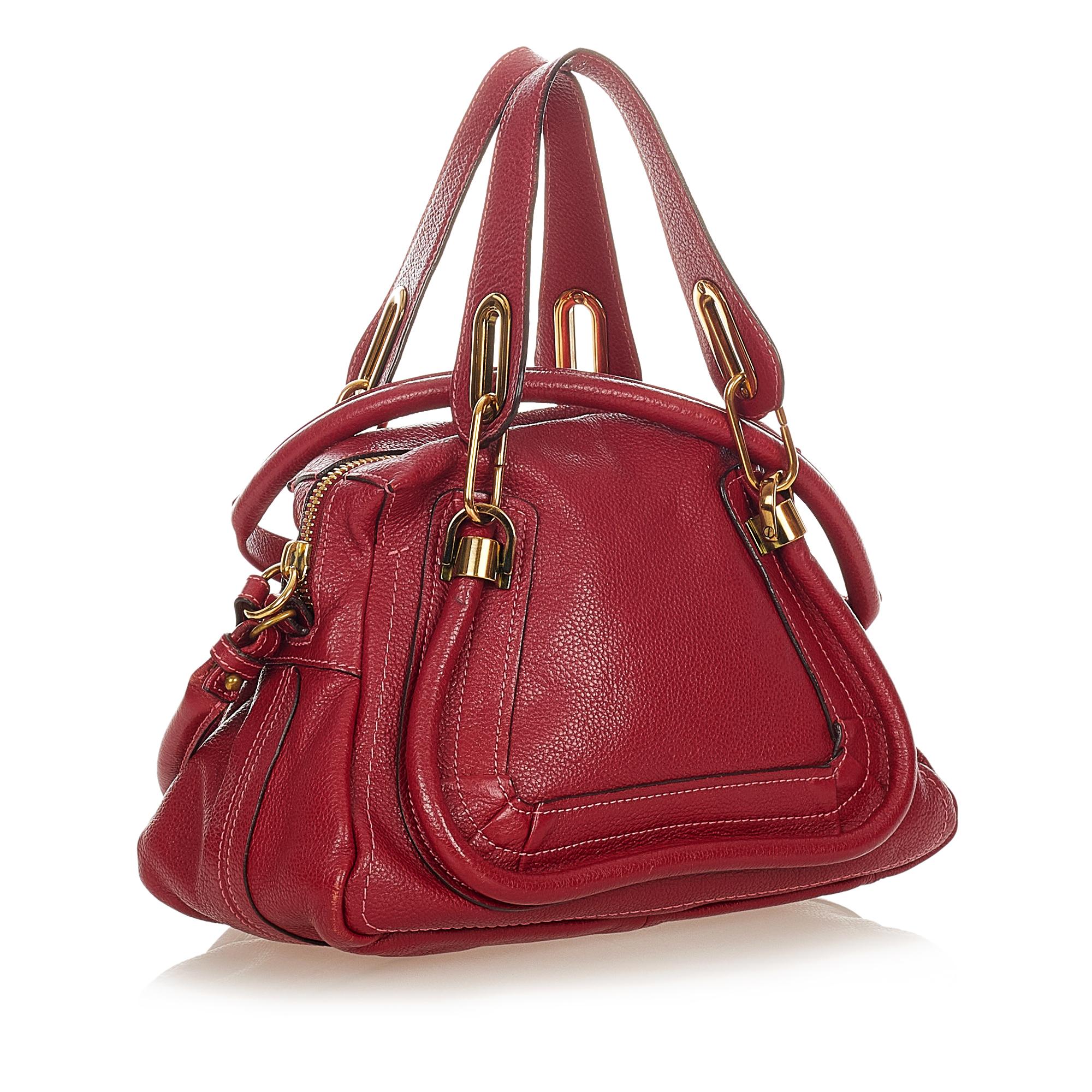 Chloe Paraty Leather Satchel (SHG-34001)