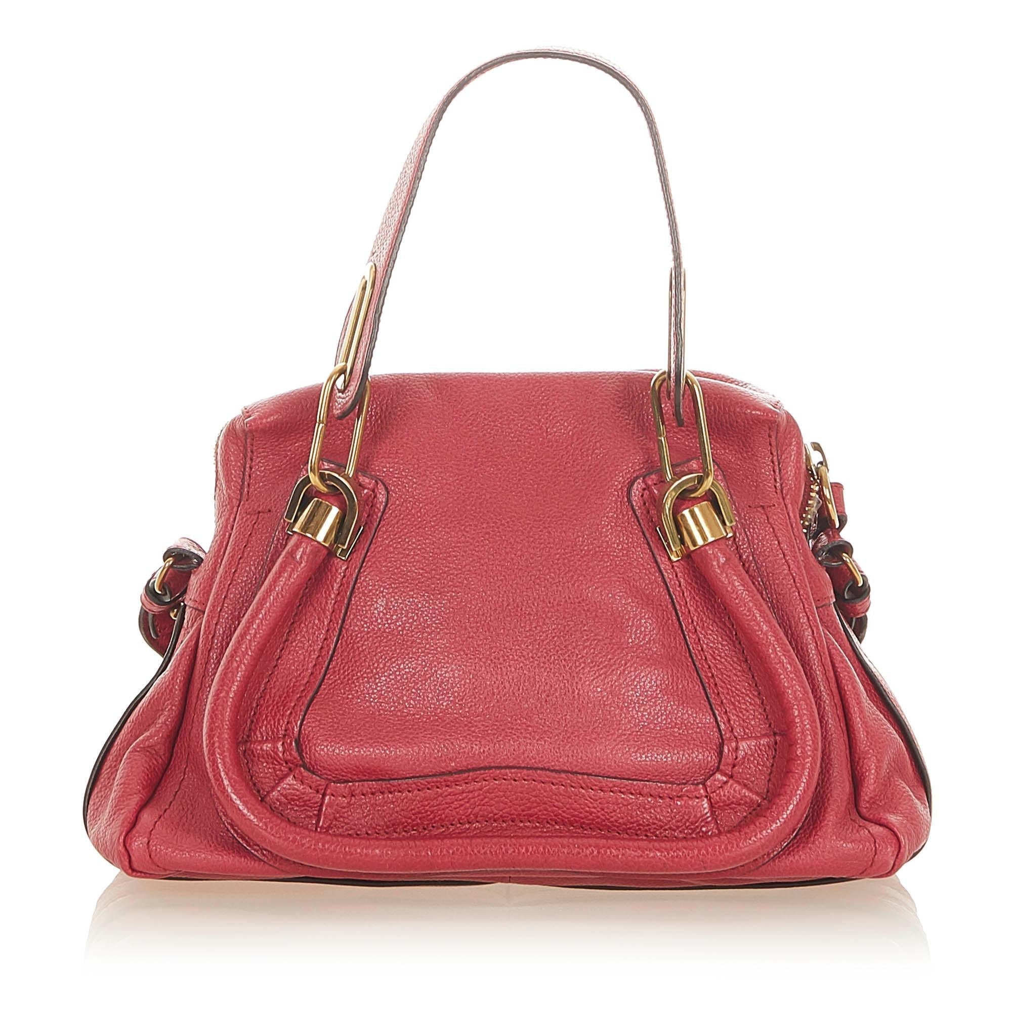 Chloe Paraty Leather Satchel (SHG-34002)