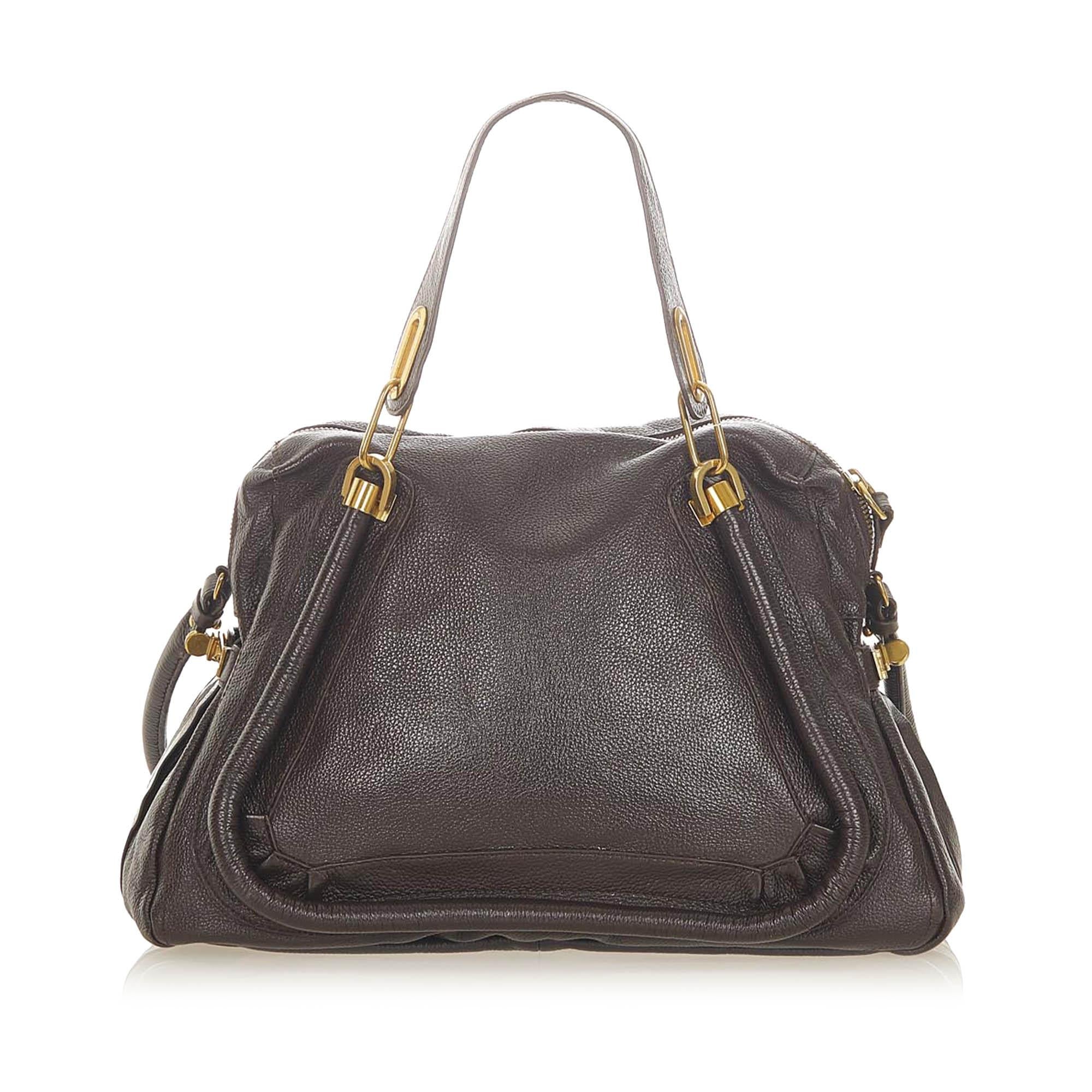 Chloe Paraty Leather Satchel (SHG-34068)