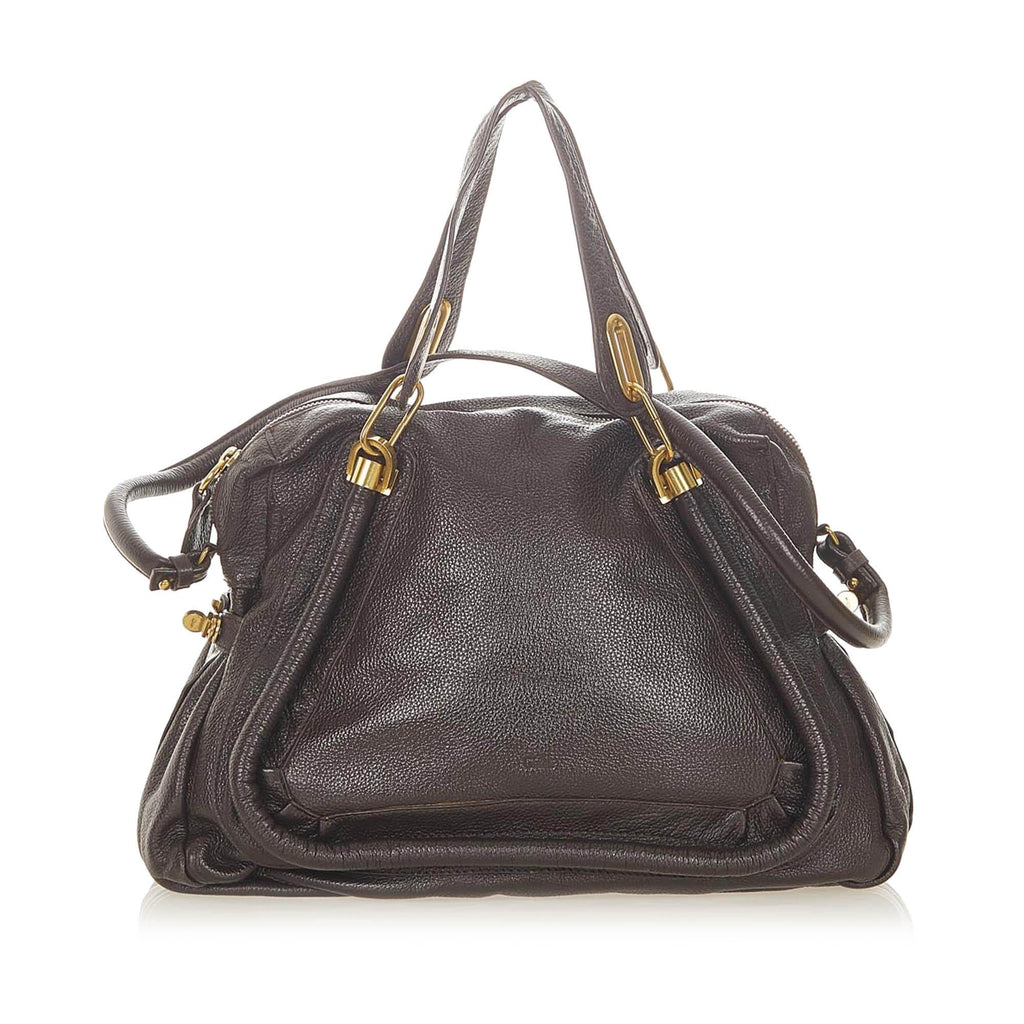 Chloe Paraty Leather Satchel (SHG-34068)