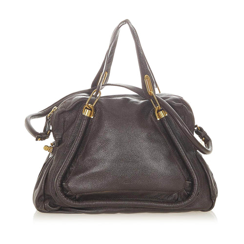 Chloe Paraty Leather Satchel (SHG-34068)