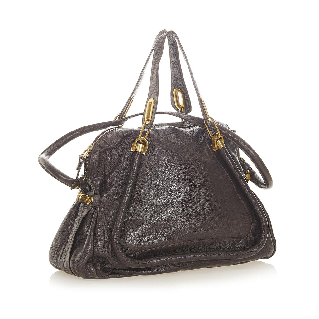Chloe Paraty Leather Satchel (SHG-34068)