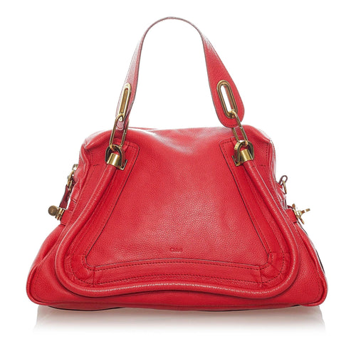 Chloe Paraty Leather Satchel (SHG-34642)