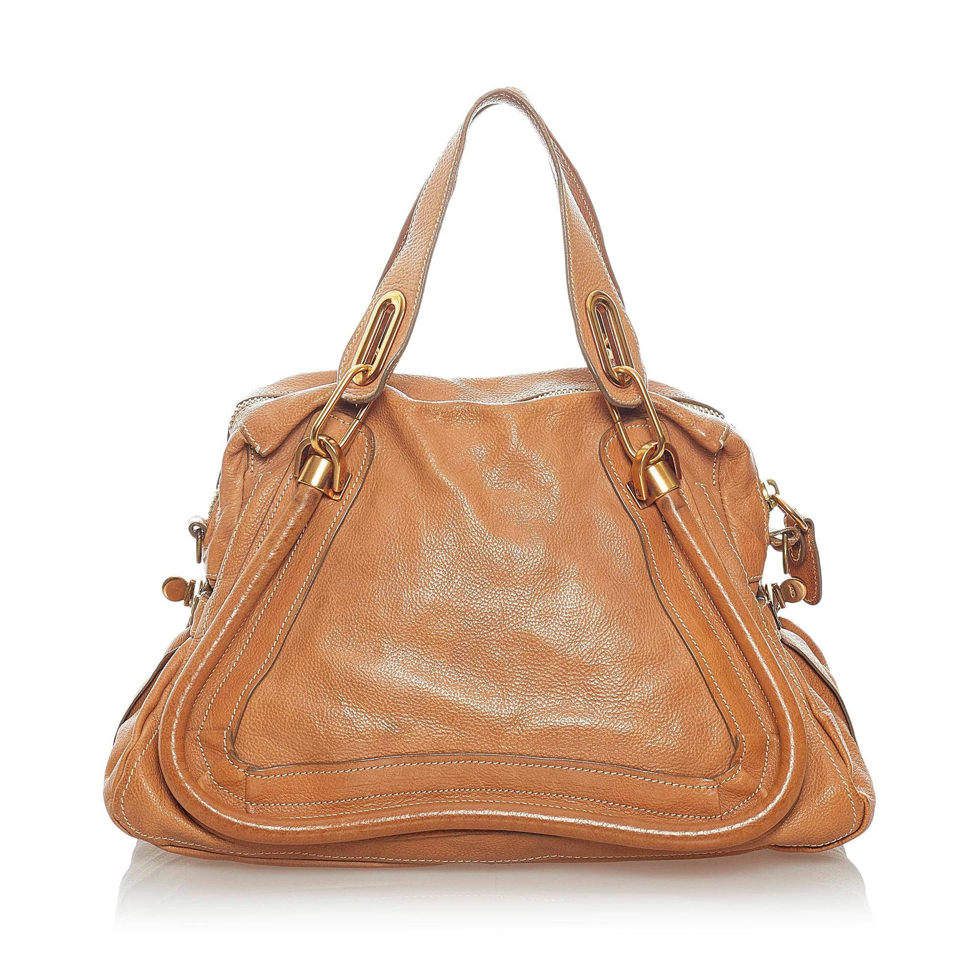 Chloe Paraty Leather Satchel (SHG-34690)