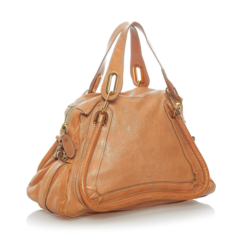 Chloe Paraty Leather Satchel (SHG-34690)