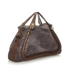 Chloe Paraty Leather Satchel (SHG-36219)