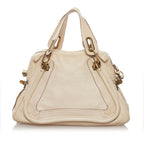 Chloe Paraty Leather Satchel (SHG-36220)