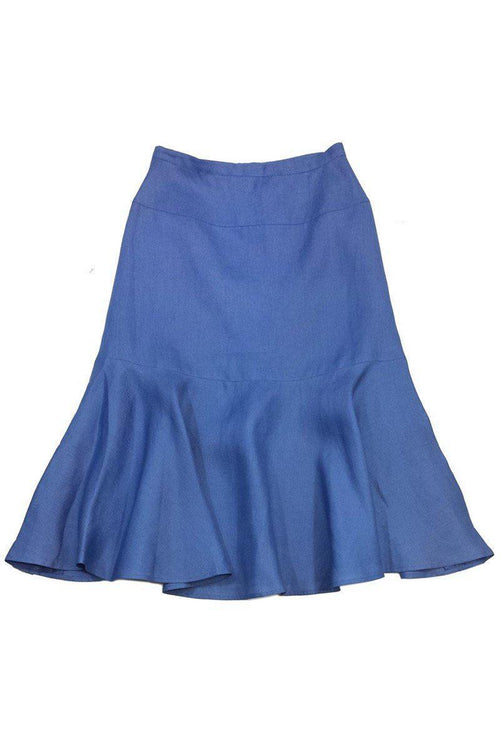 Chloe - Periwinkle Midi Skirt Sz 12