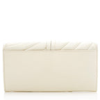 Chloe Quilted Leather Alphabet Wallet (SHF-20287)