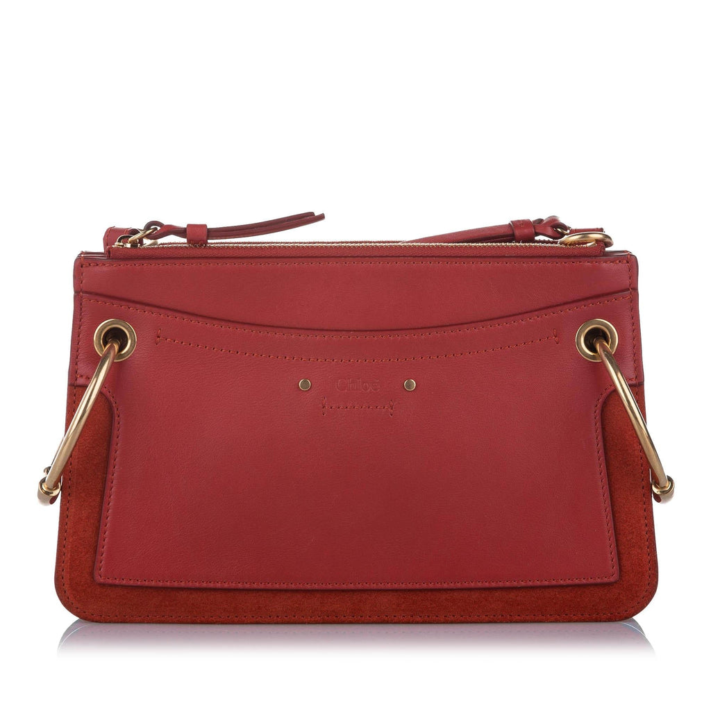 Chloe Roy Leather Crossbody Bag (SHG-37377)