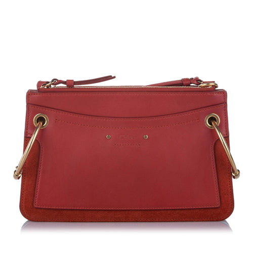 Chloe Roy Leather Crossbody Bag (SHG-37377)