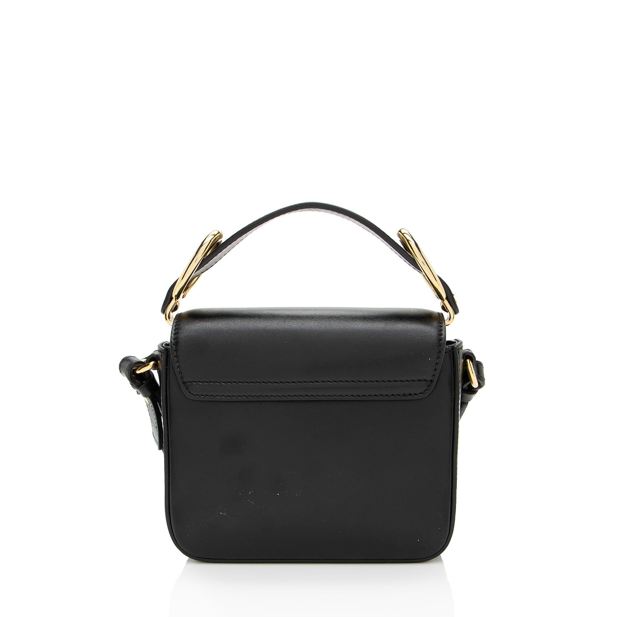 Chloe Shiny Calfskin C Mini Shoulder Bag (SHF-aKHHE2)