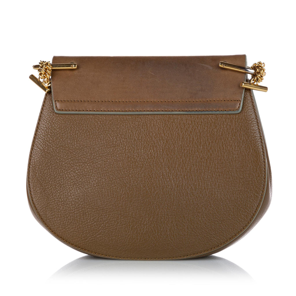 Chloe Small Drew Leather Crossbody Bag (SHG-24804)