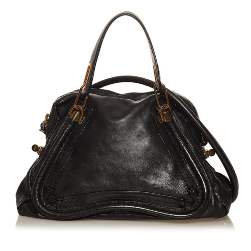 Chloe Small Paraty Leather Satchel (SHG-3uFIz6)