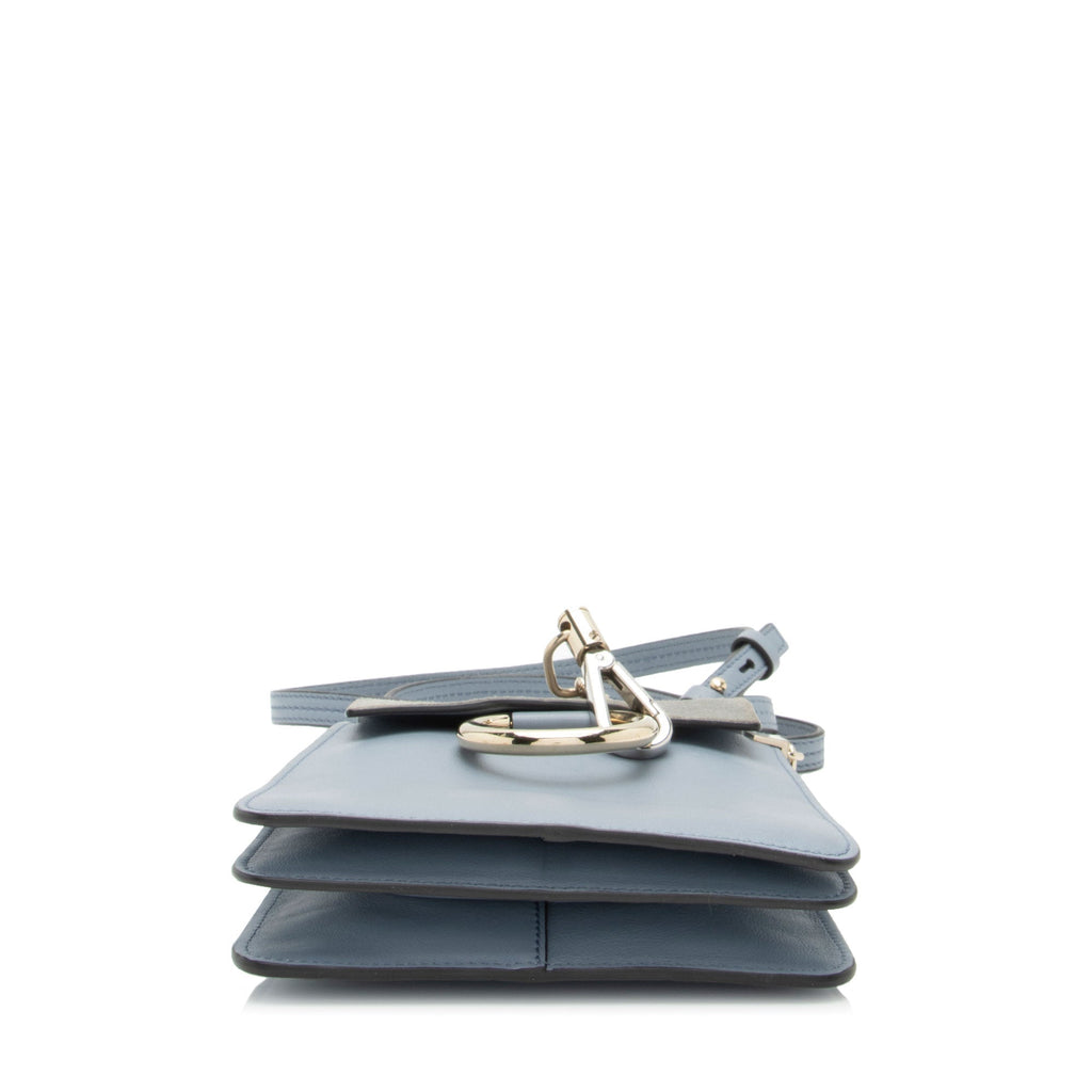 Chloe Suede Calfskin Faye Mini Bracelet Bag (SHF-M6mAJI)