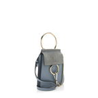 Chloe Suede Calfskin Faye Mini Bracelet Bag (SHF-M6mAJI)