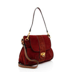 Chloe Suede Lexa Shoulder Bag (SHF-fbjTXb)