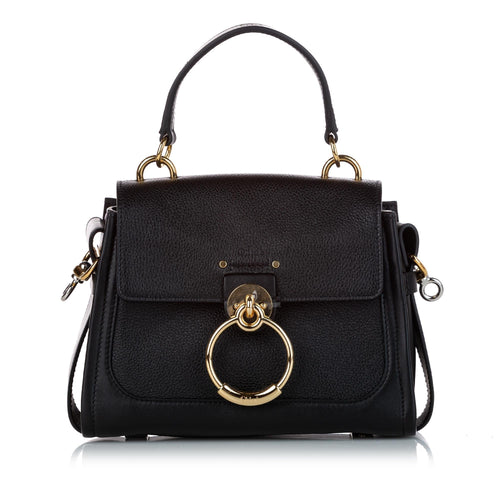Chloe Tess Leather Crossbody Bag (SHG-28236)