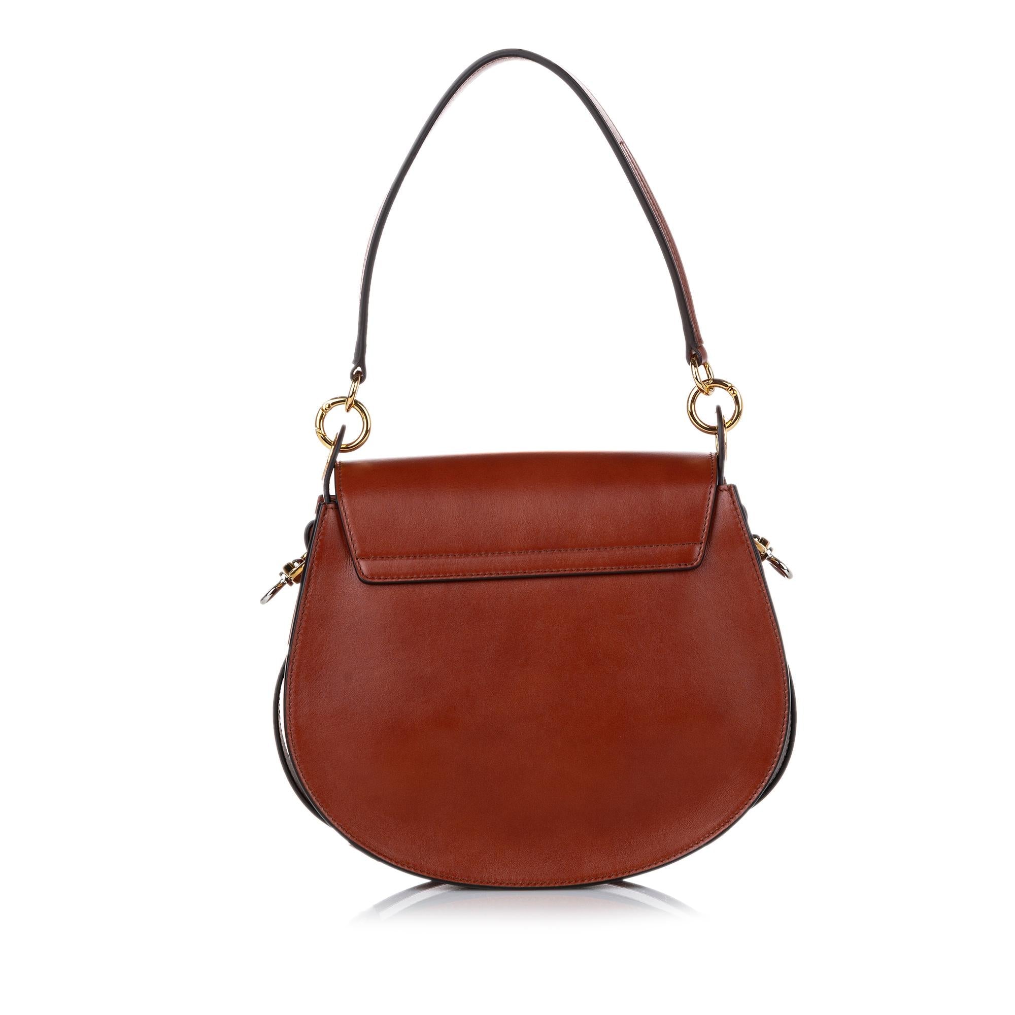 Chloe Tess Leather Satchel (SHG-29658)