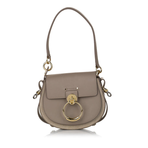 Chloe Tess Leather Satchel (SHG-32730)