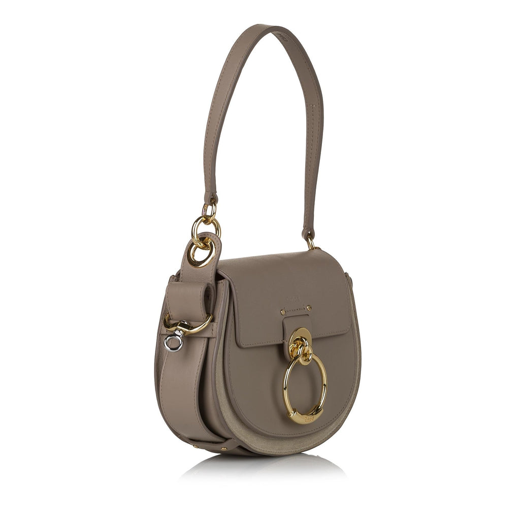 Chloe Tess Leather Satchel (SHG-32730)
