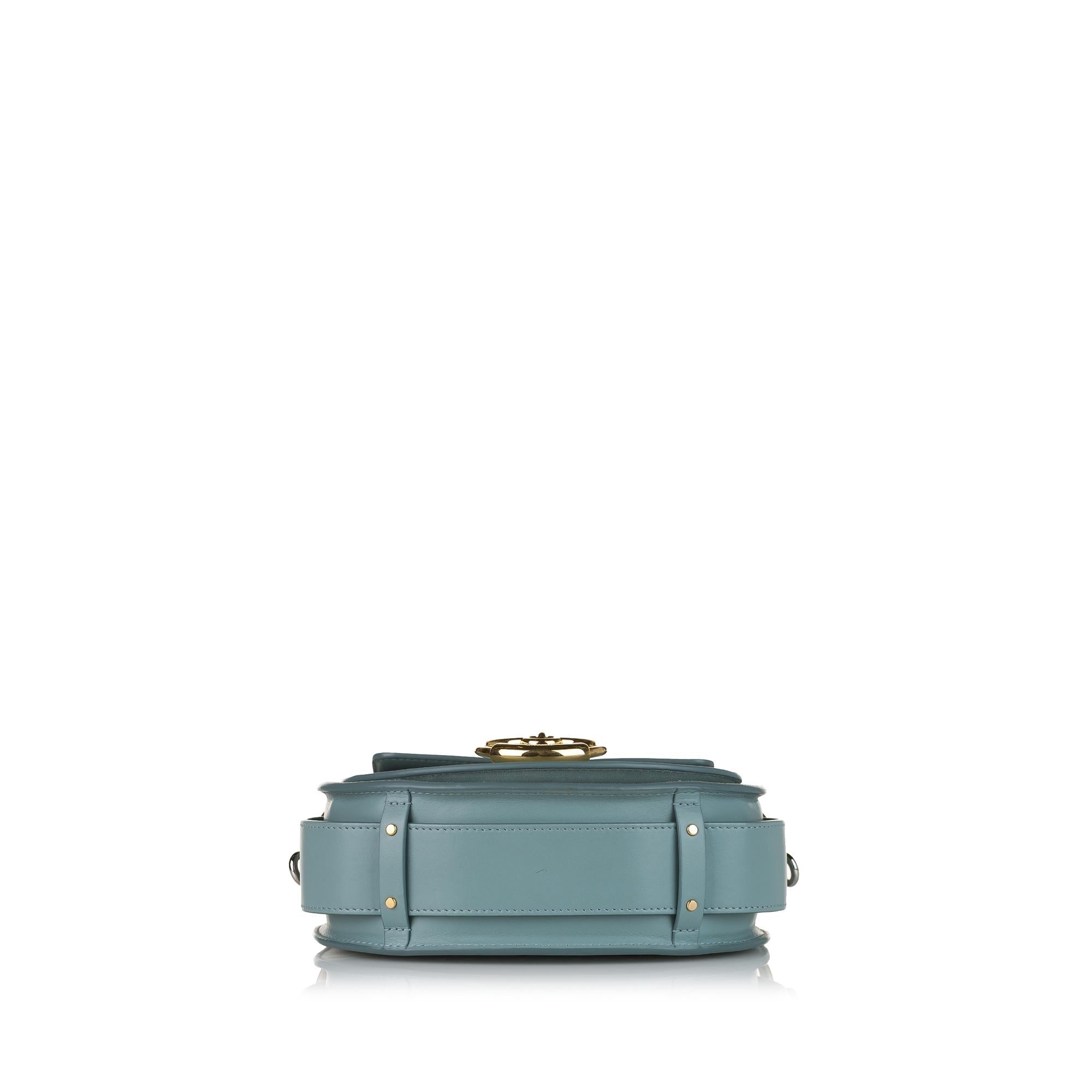 Chloe Tess Leather Satchel (SHG-33695)