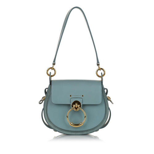Chloe Tess Leather Satchel (SHG-33695)
