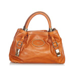 Chloe Victoria Leather Satchel (SHG-23781)