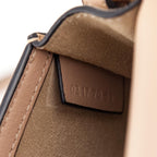 Chloe Biscotti Beige Calfskin & Suede Small Nile Bracelet Bag