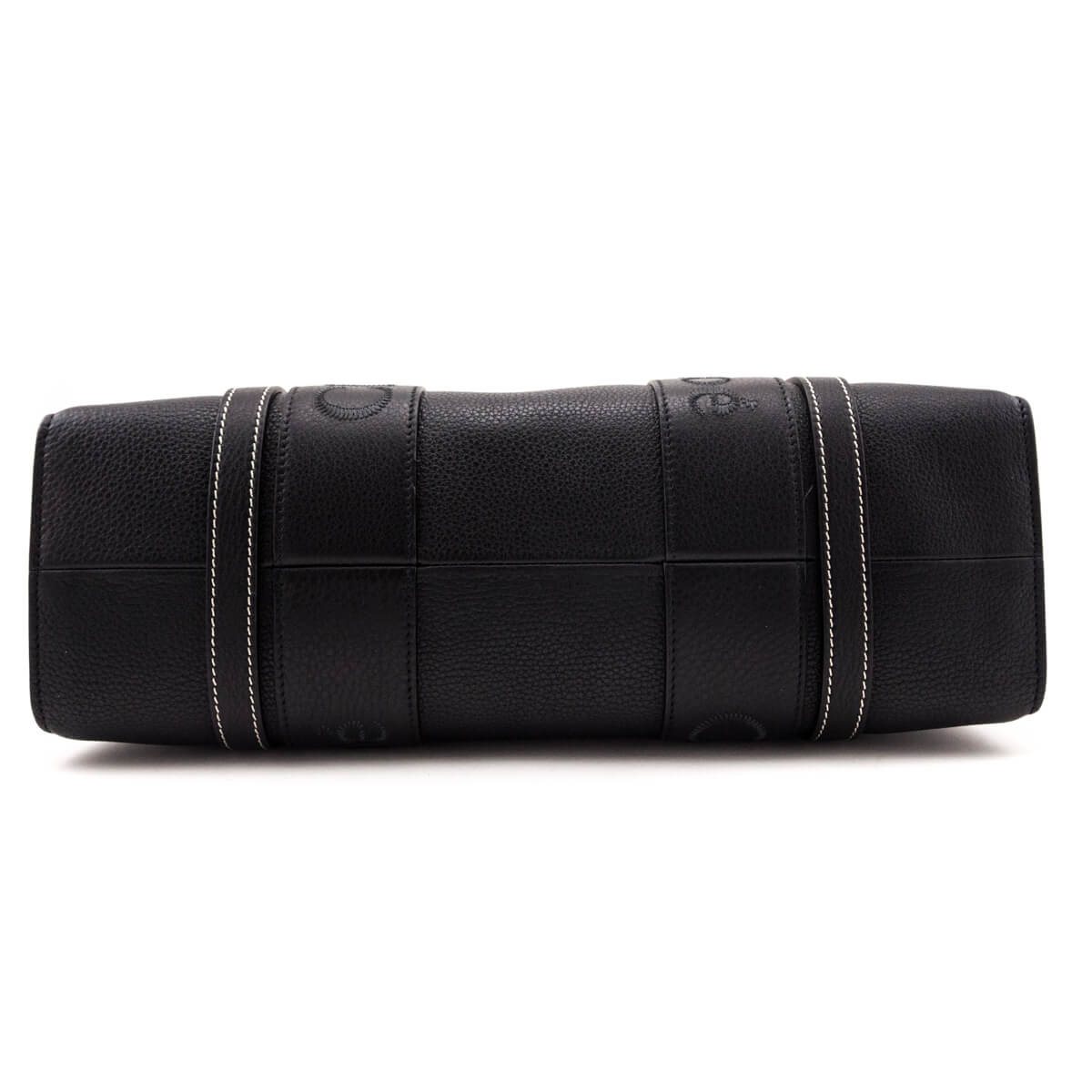 Chloe Black Calfskin Medium Woody Tote