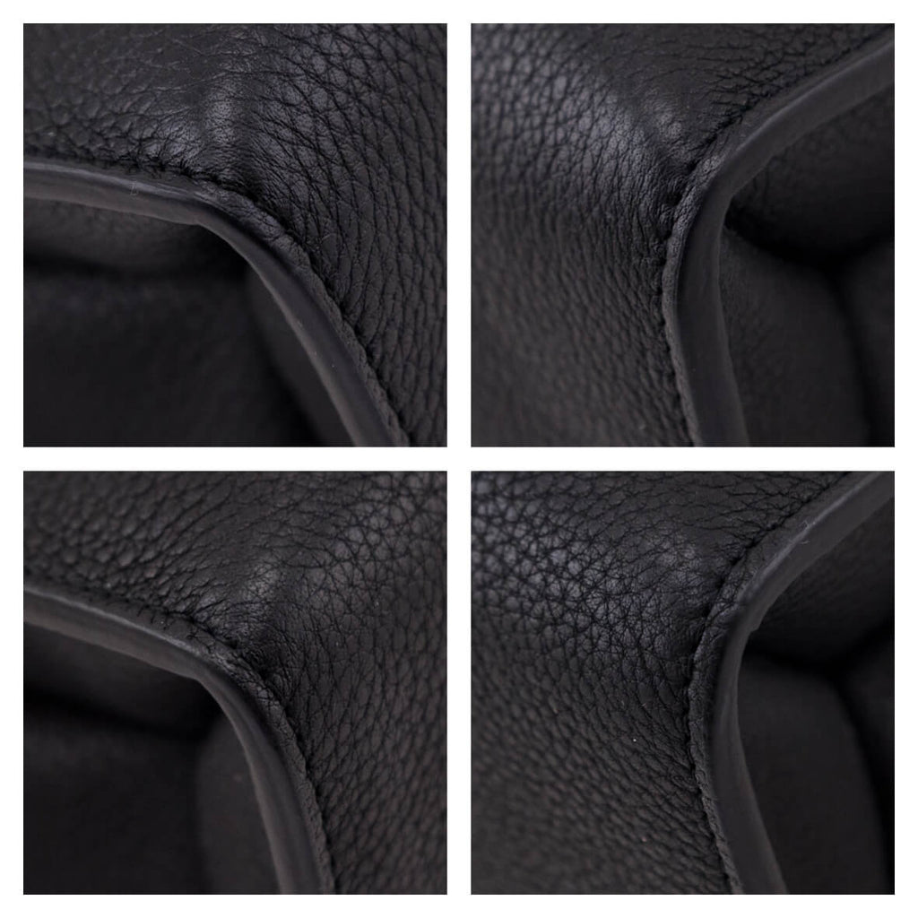 Chloe Black Calfskin Medium Woody Tote