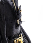 Chloe Black Pebbled Leather Medium Paraty