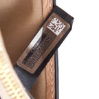 Chloe Blush Nude Grained Calfskin Alphabet Card Holder