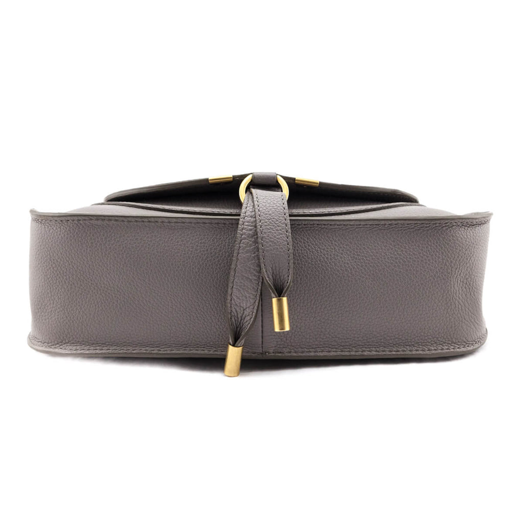 Chloe Cashmere Grey Calfskin Small Marcie Satchel