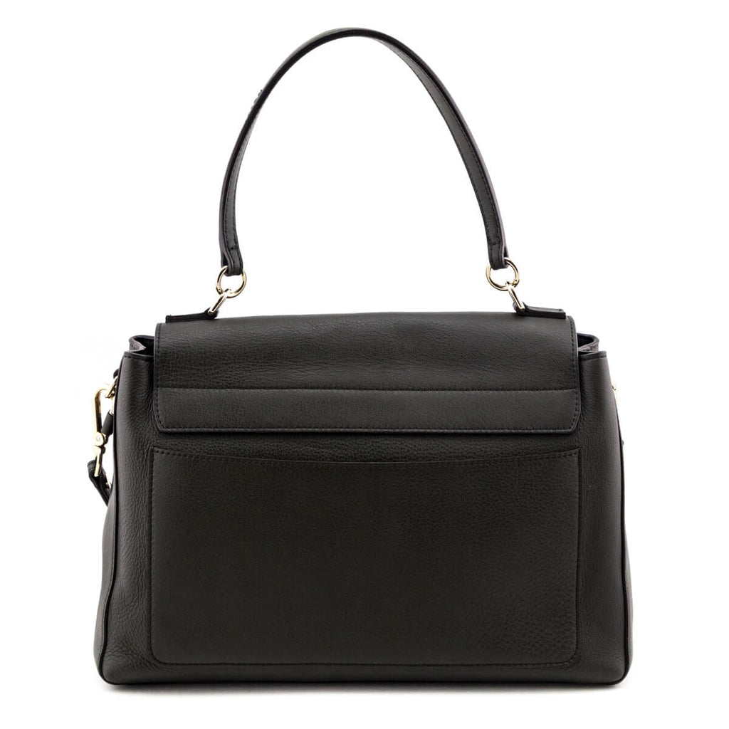 Chloe Deep Forest Calfskin Medium Faye Day Shoulder Bag